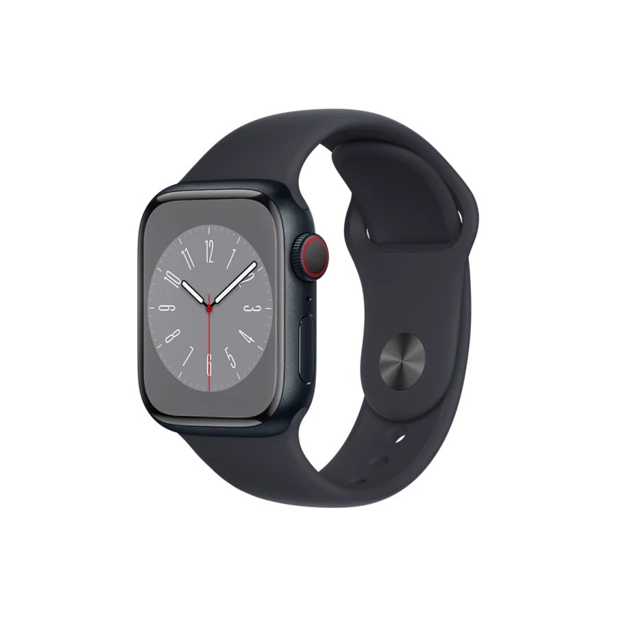 ساعت هوشمند اپل واچ سری ۸ مدل ۴۱ میلیمتری میدنایت