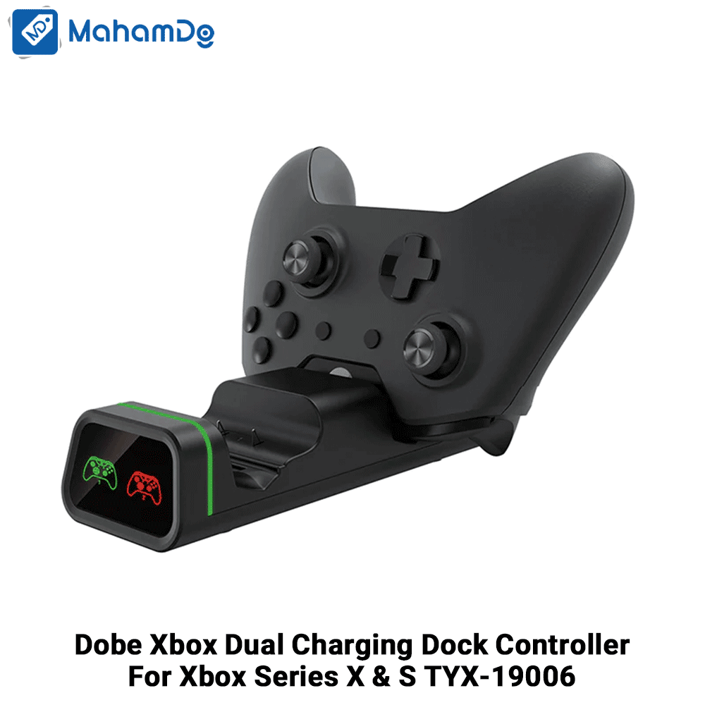 پایه شارژر دسته بازی ایکس باکس وان X / S دابی مدل TYX-19006 | Dobe Xbox Dual Charging Dock Controlle