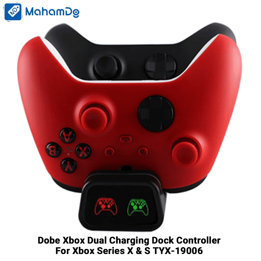 پایه شارژر دسته بازی ایکس باکس وان X / S دابی مدل TYX-19006 | Dobe Xbox Dual Charging Dock Controlle