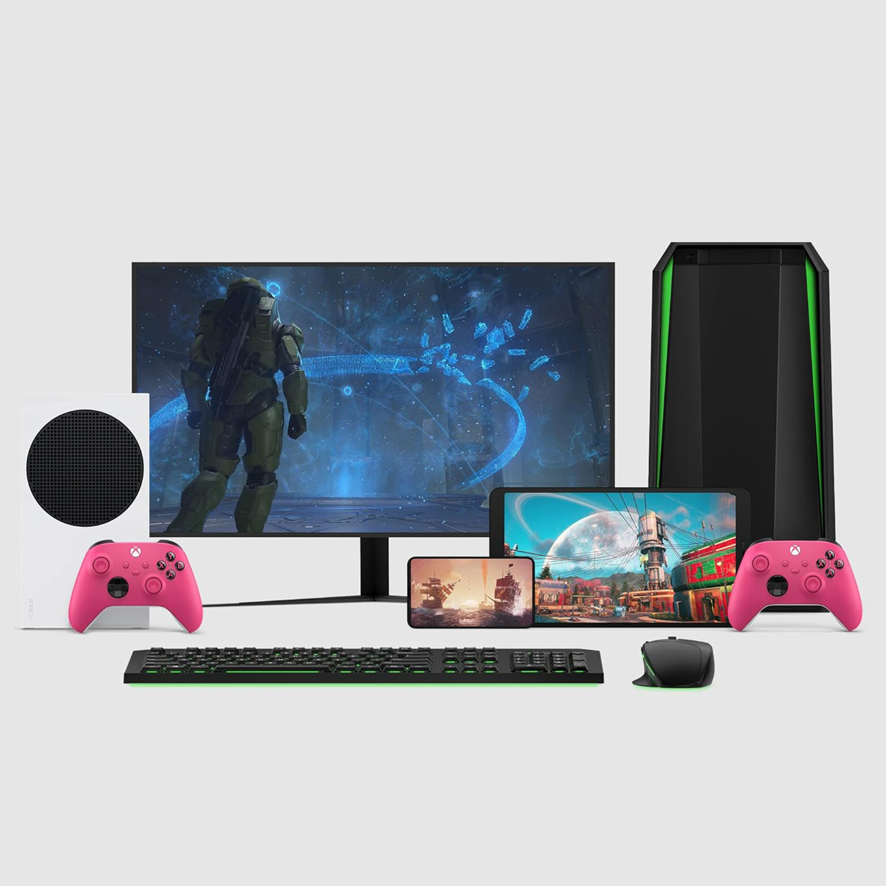 دسته بازی مایکروسافت صورتی Xbox Series S-X