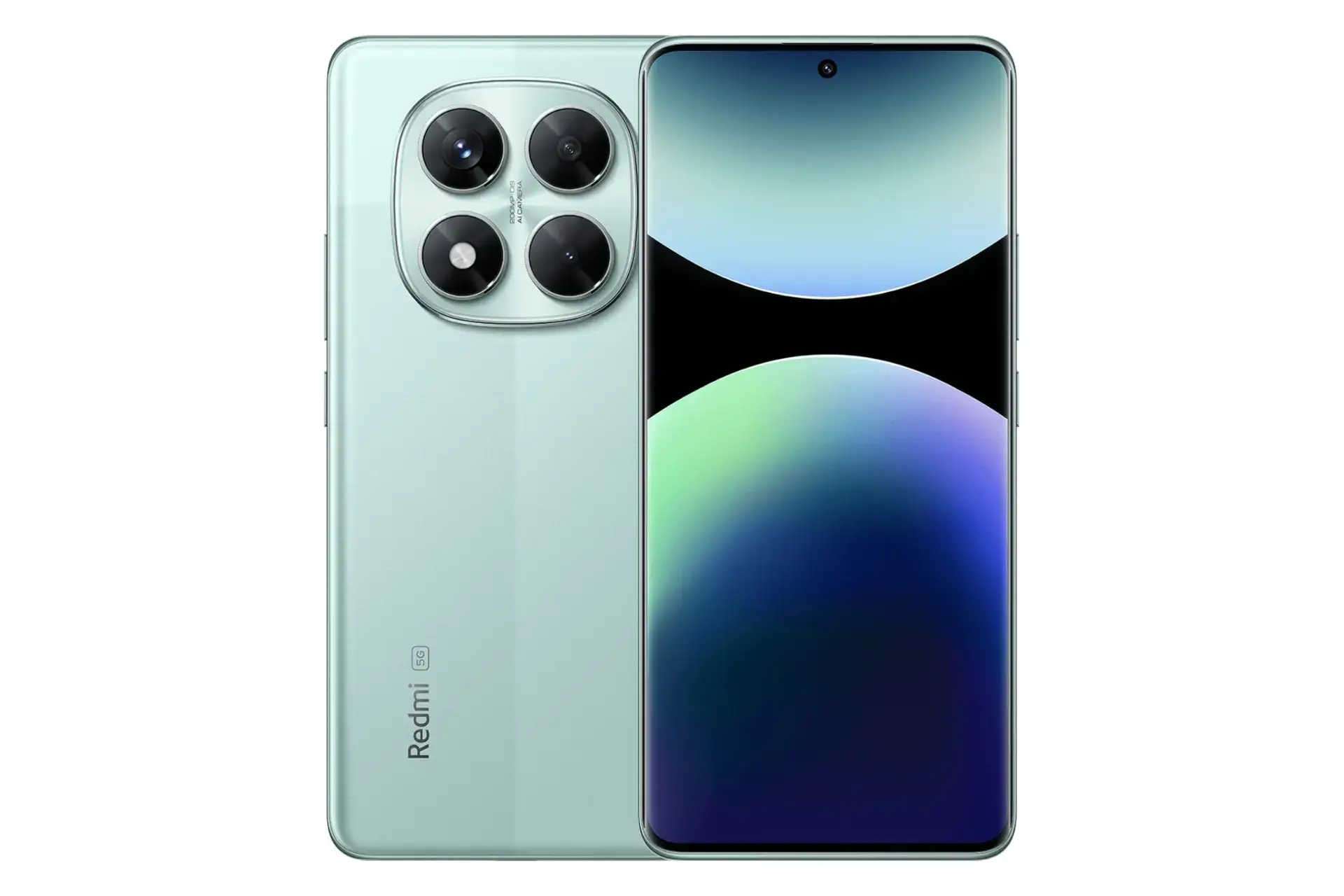 گوشی موبایل شیائومی Note 14 Pro 5G دو سیم کارت ظرفیت 256 گیگابایت و رم 8 گیگابایت سبز