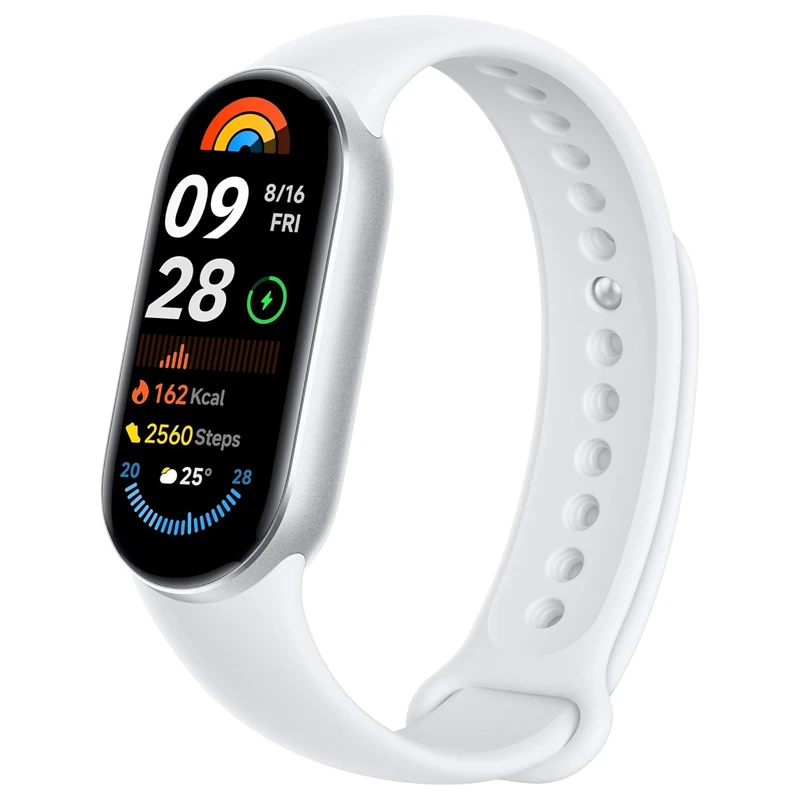مچ بند هوشمند شیائومی مدل Smart Band 9 - گلوبال سفید