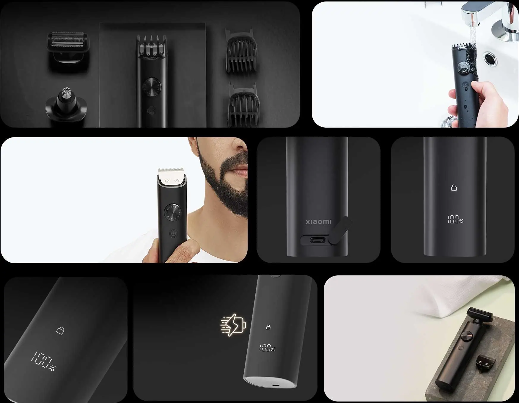 ماشین اصلاح و ریش تراش شیائومی Xiaomi Grooming Kit XMGHT2KITLF
